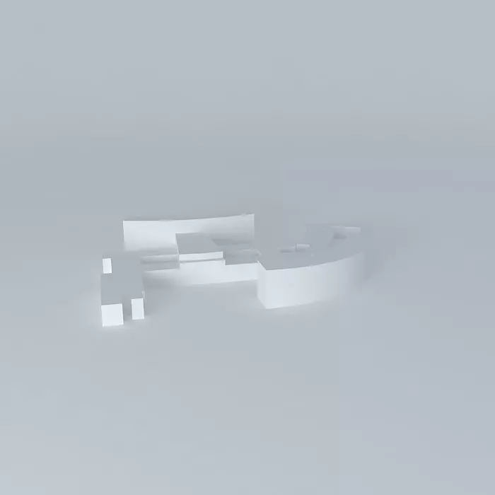 Cite Administrative Rouen Free 3D model