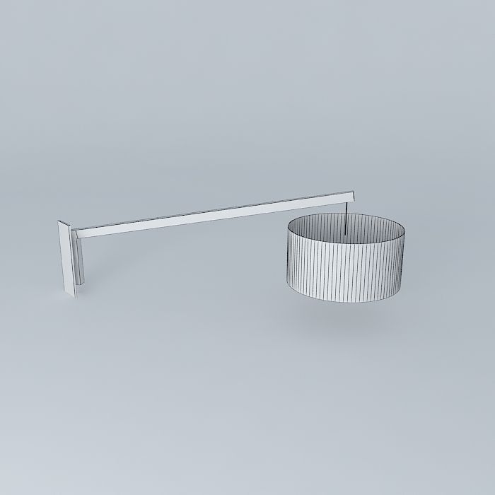 Wall Lamp 3D model_4