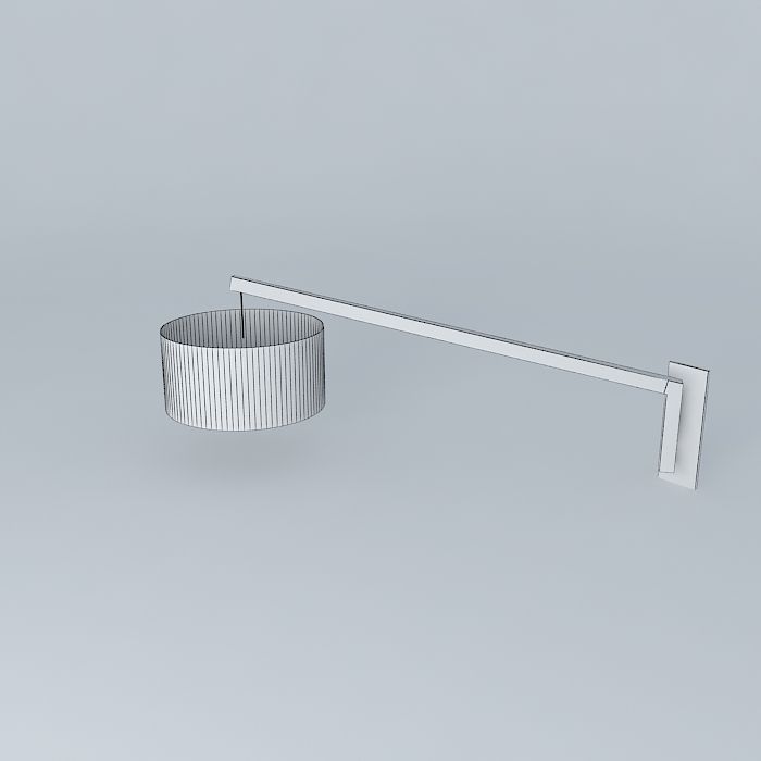 Wall Lamp 3D model_3