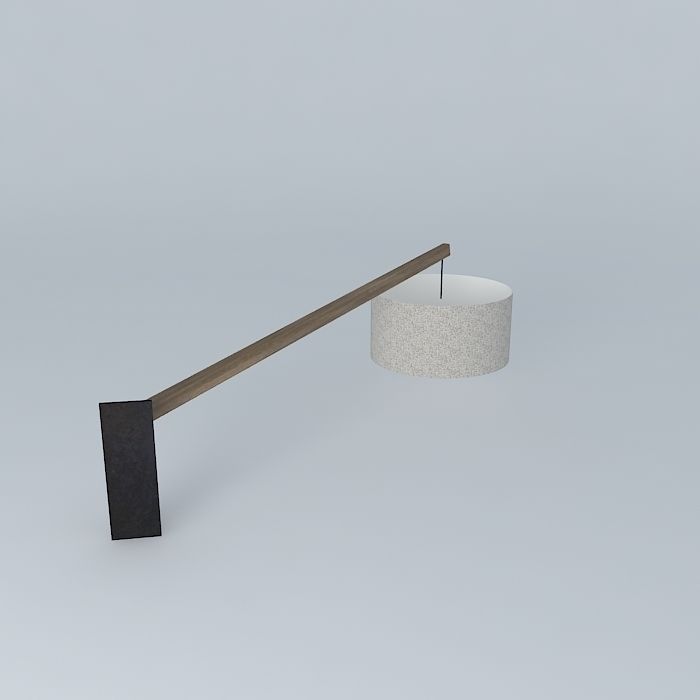 Wall Lamp 3D model_2
