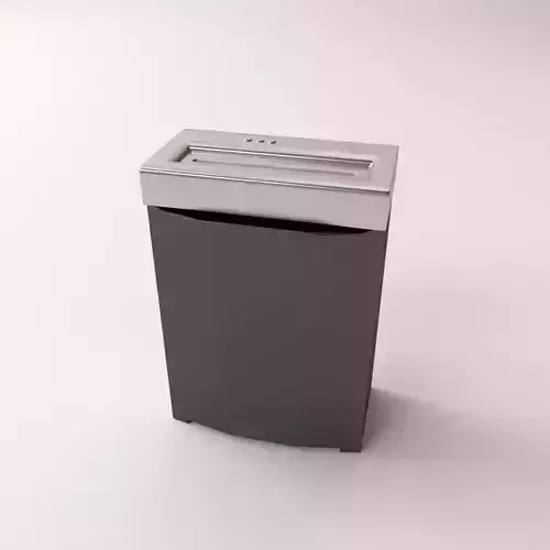 Paper Shredder 3D model