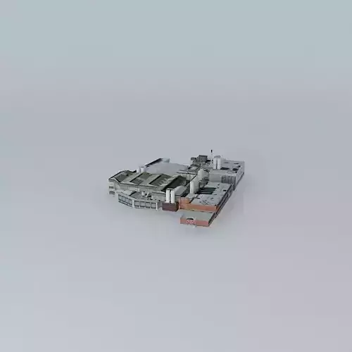 Brisbane Parmalat Factory Free 3D model