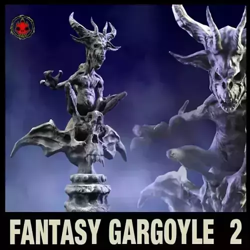 Laughing Gargoyle 3D model