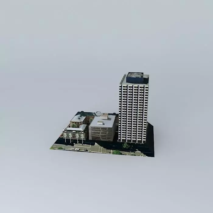 Executive Building Free 3D model