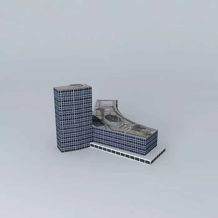 Tour AXA Assurances Free 3D model_0