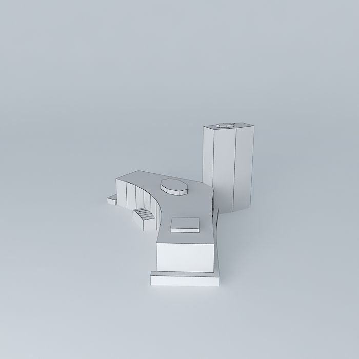 Tour AXA Assurances Free 3D model_4