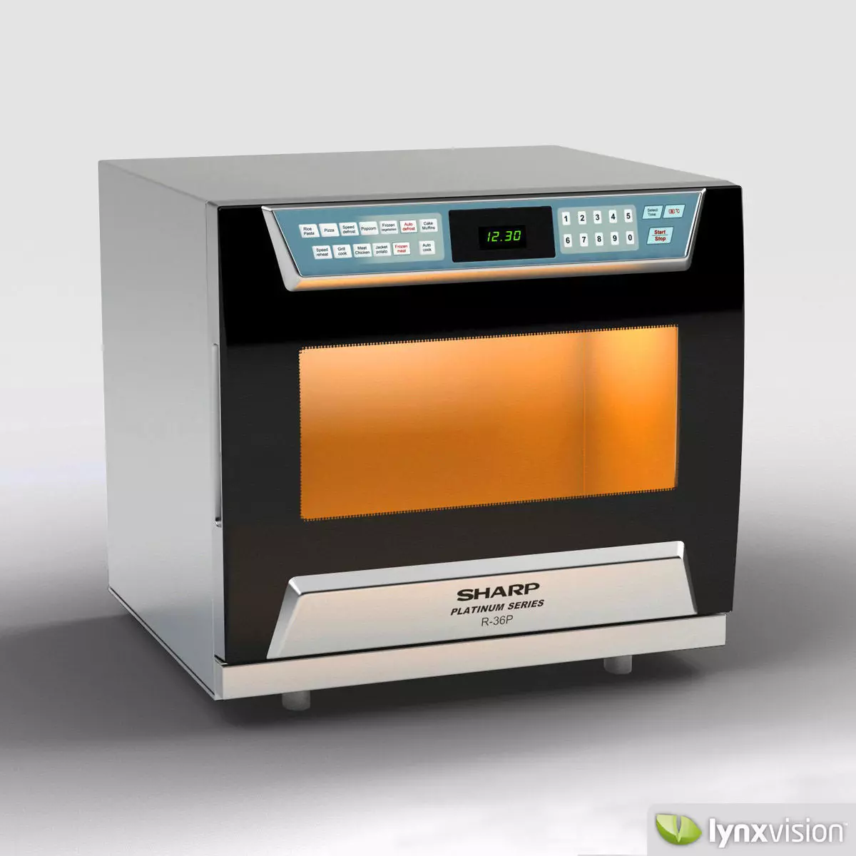 Sharp Oven R36P 3D model