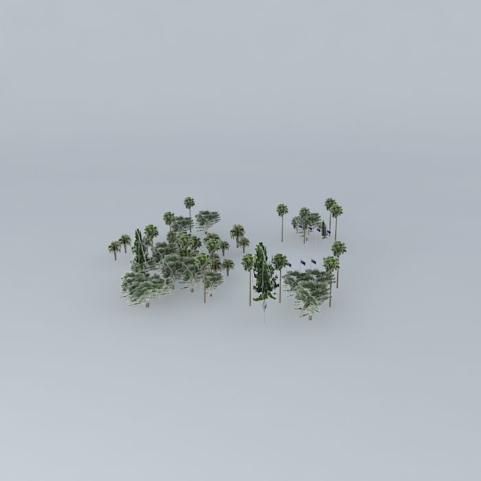 Swan Bell Tower Park Free 3D model_2