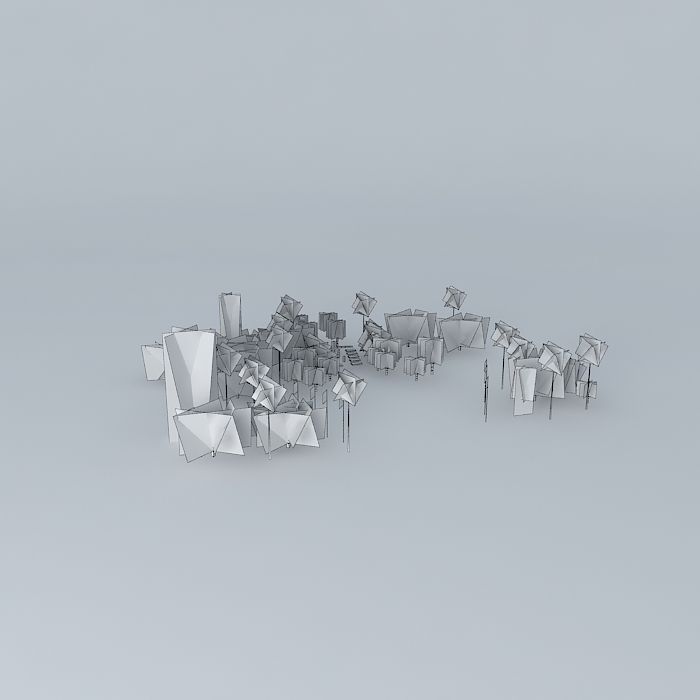 Swan Bell Tower Park Free 3D model_4