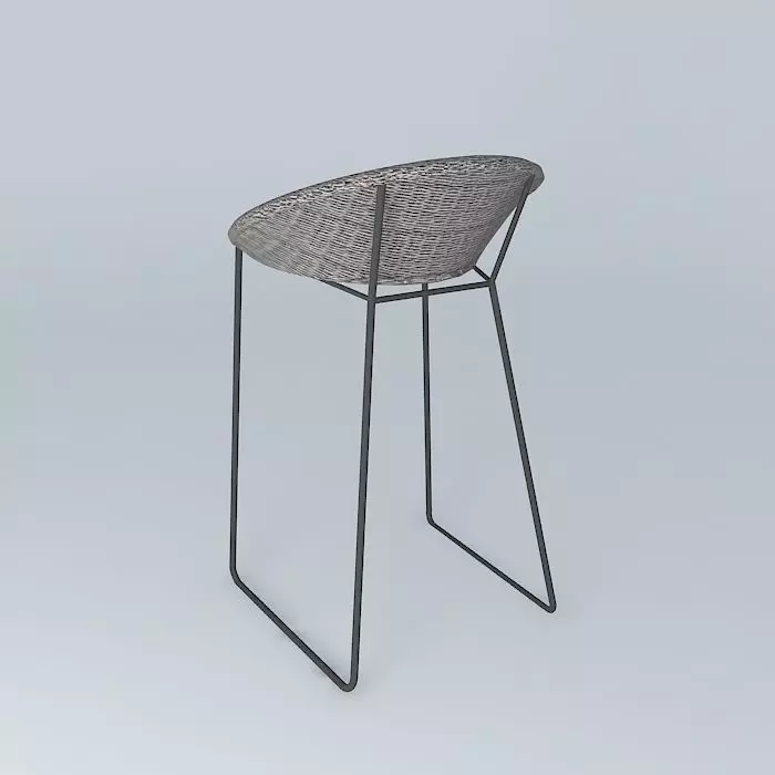 Janus et Cie Loom Stool 3D model