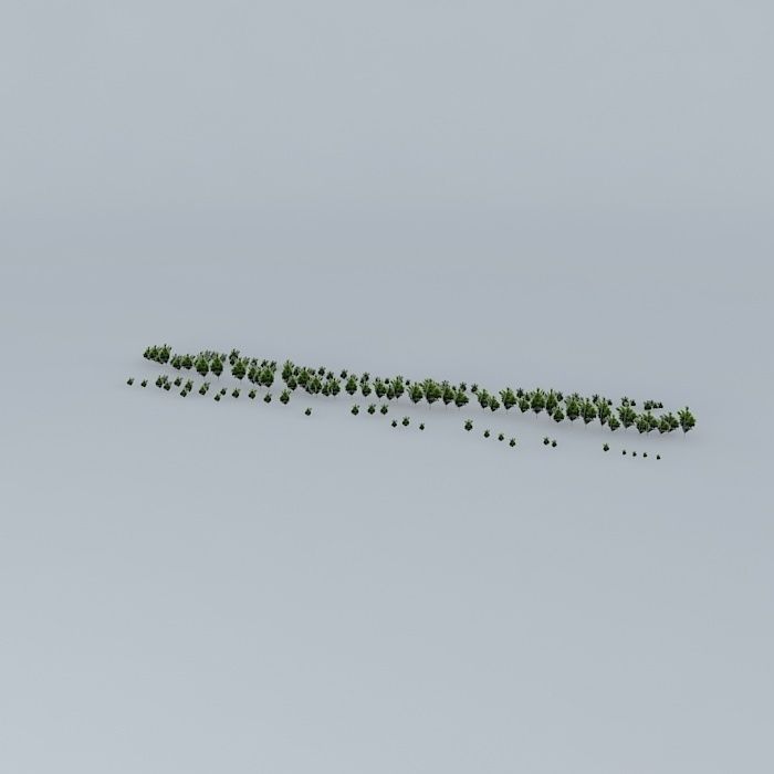 Trees on the Port Part 04 Free 3D model_2
