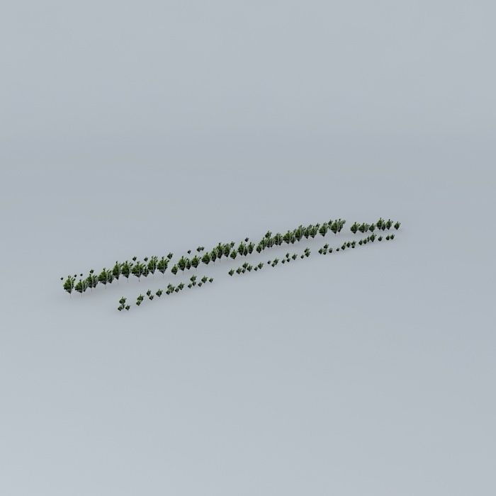Trees on the Port Part 04 Free 3D model_1