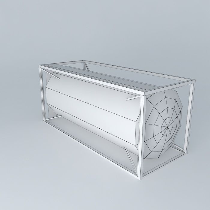 Hapag Lloyd Tank 20 Container Free 3D model_3