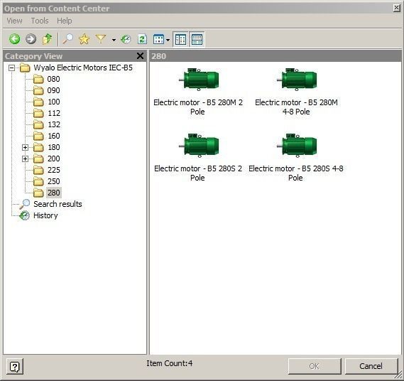 21 CAD Models - Electric motors IEC B5 3D model_6