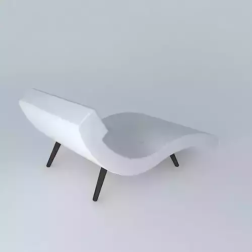 Roark Linen Wave Chaise Lounge