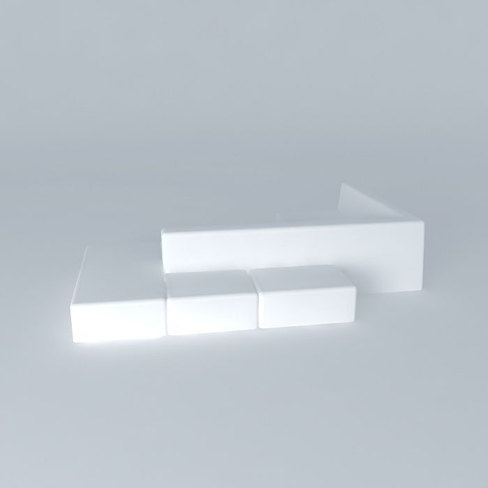 Double Sided Sectional 3D model_2