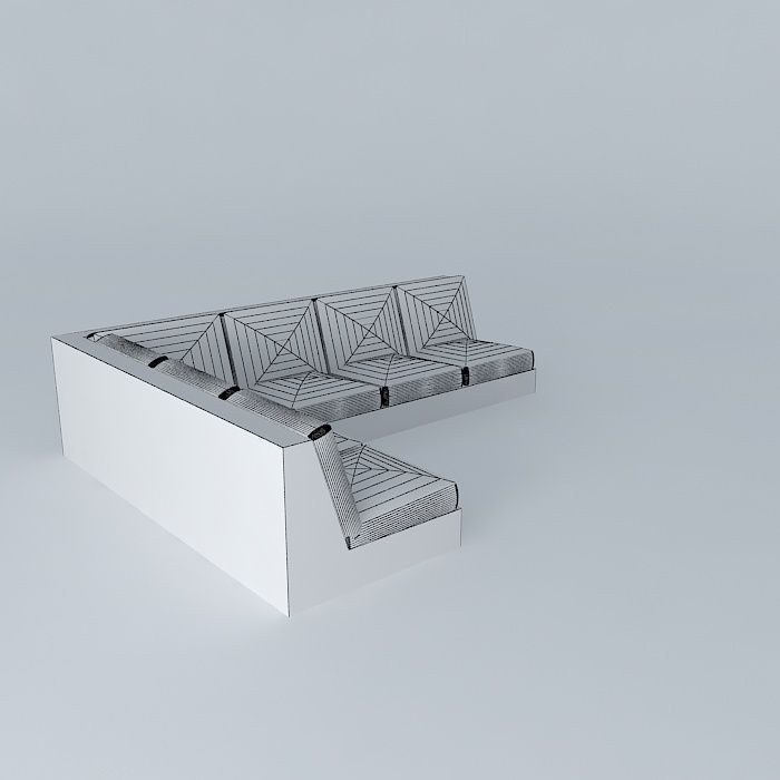 Exterior Built-in 3D model_4