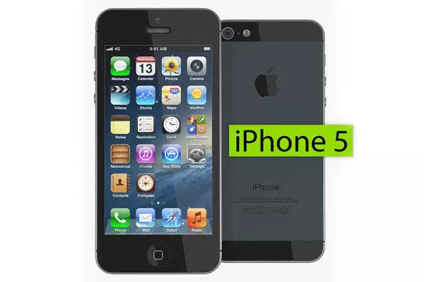 Apple iPhone 5 3D model