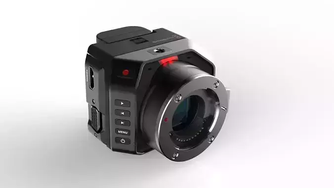 Blackmagic Micro Cinema Camera 3D model