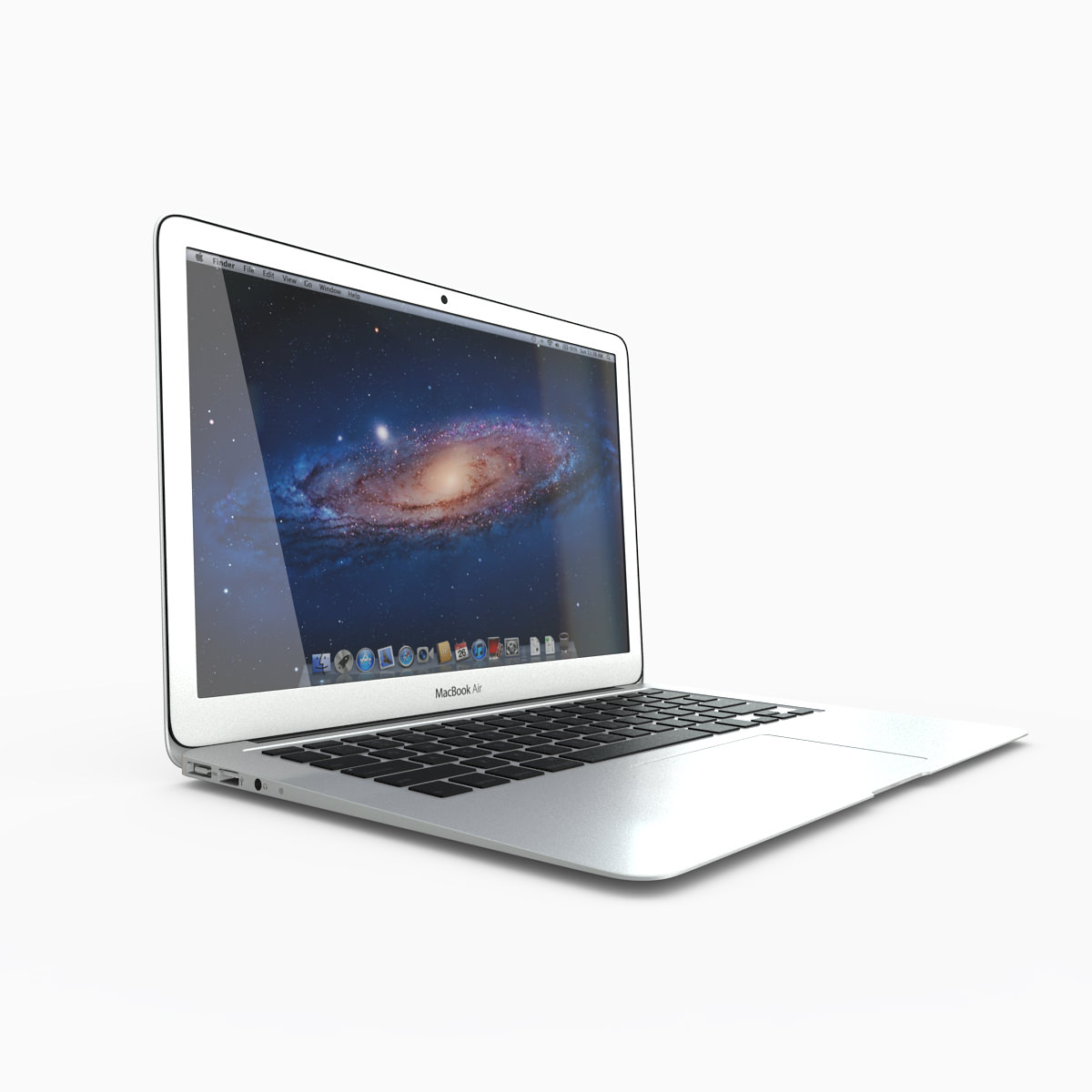 Apple Macbook Air 11 inch 2012 3D model_6
