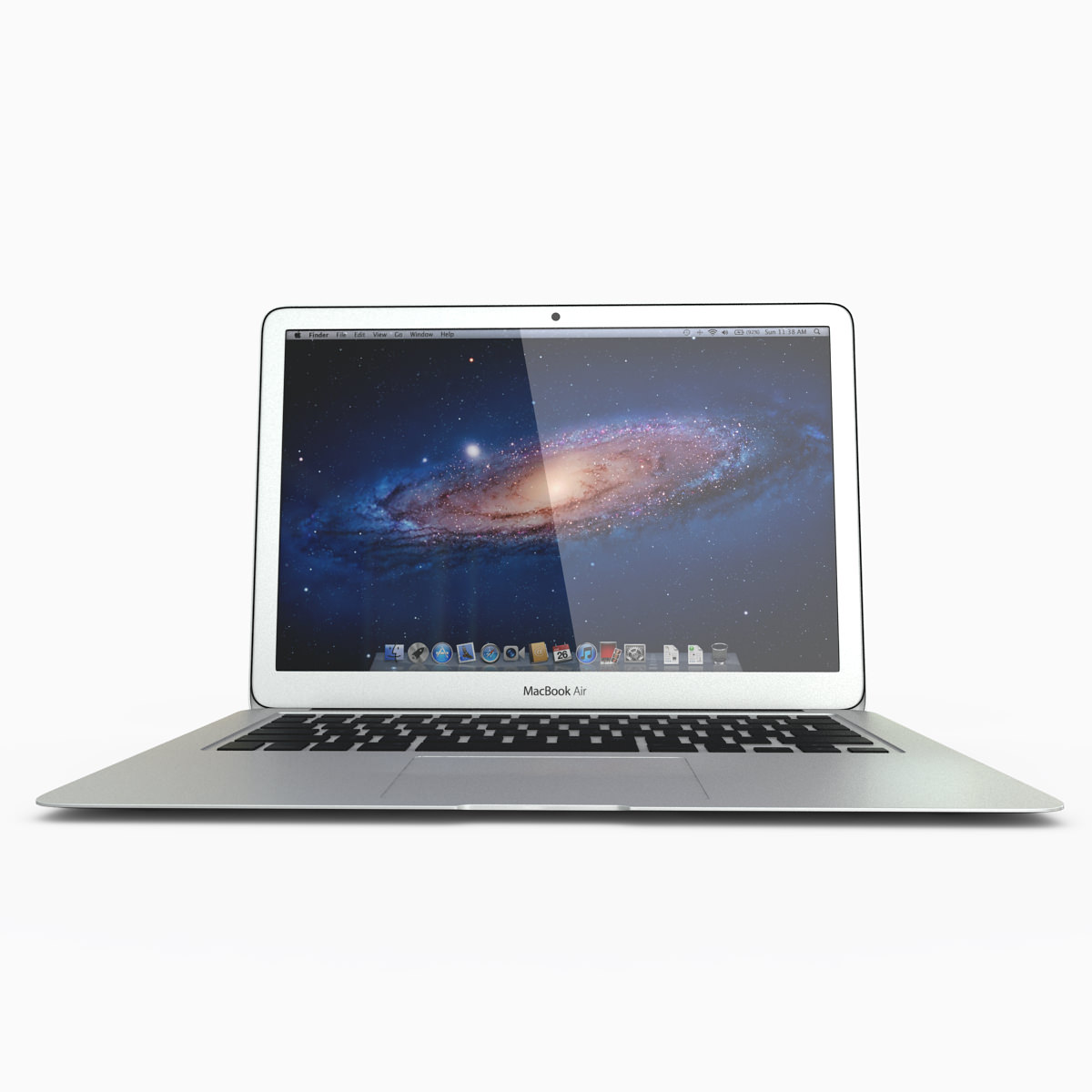 Apple Macbook Air 11 inch 2012 3D model_8
