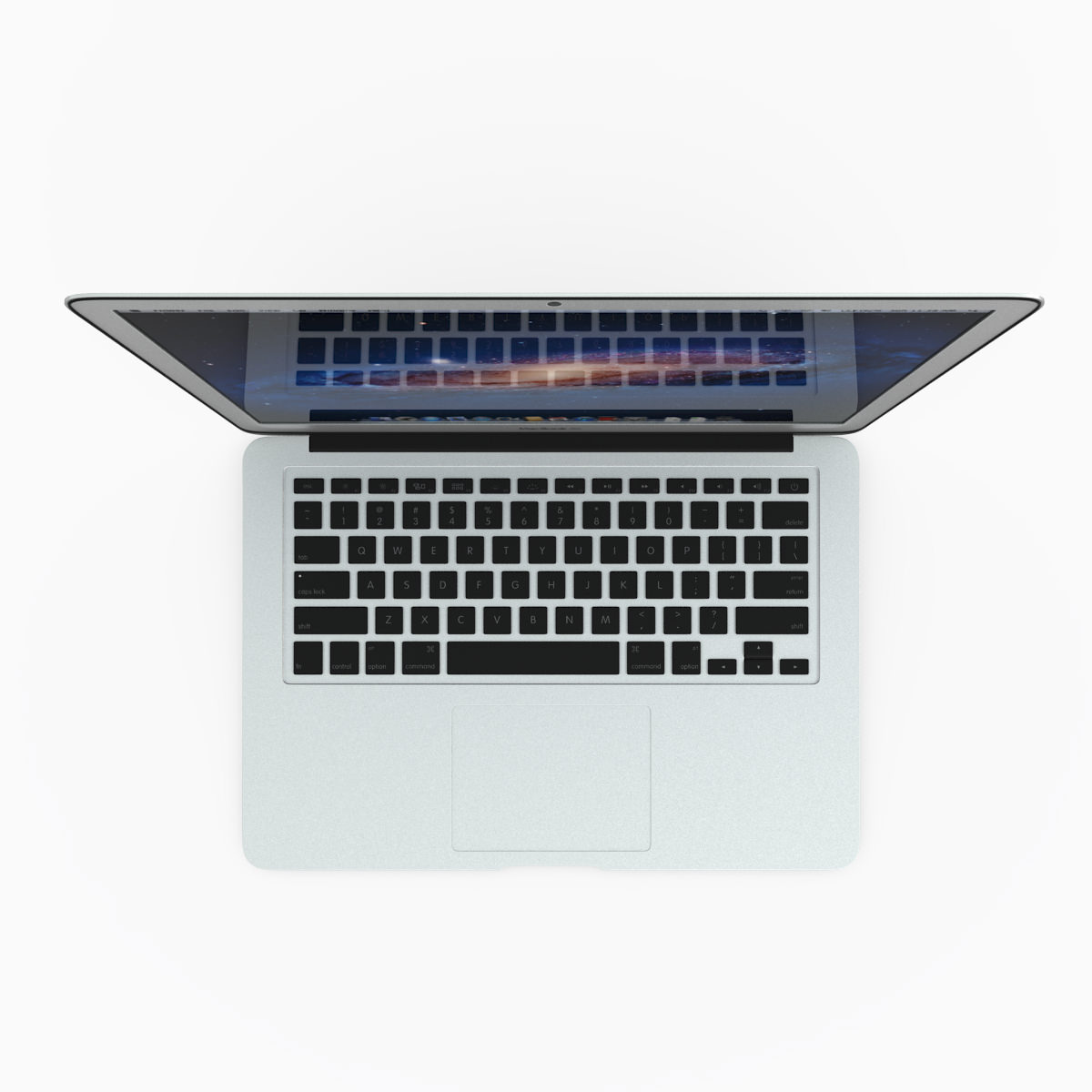 Apple Macbook Air 11 inch 2012 3D model_4