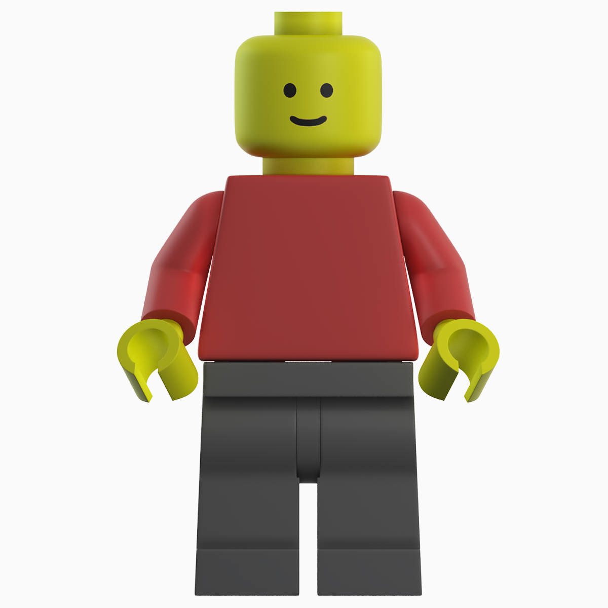 Lego Minifig 3D model_2