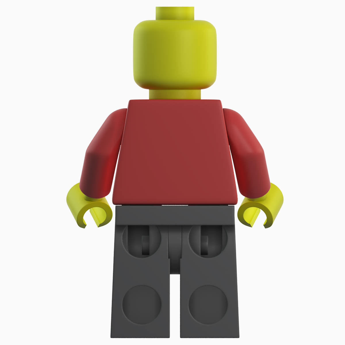 Lego Minifig 3D model_4