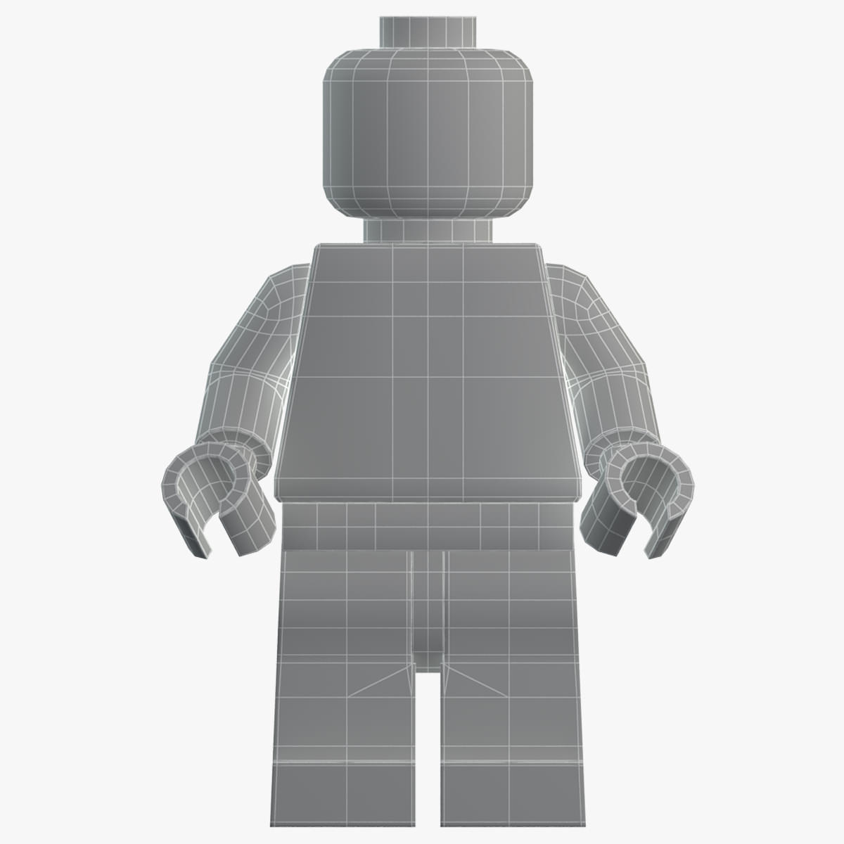 Lego Minifig 3D model_3