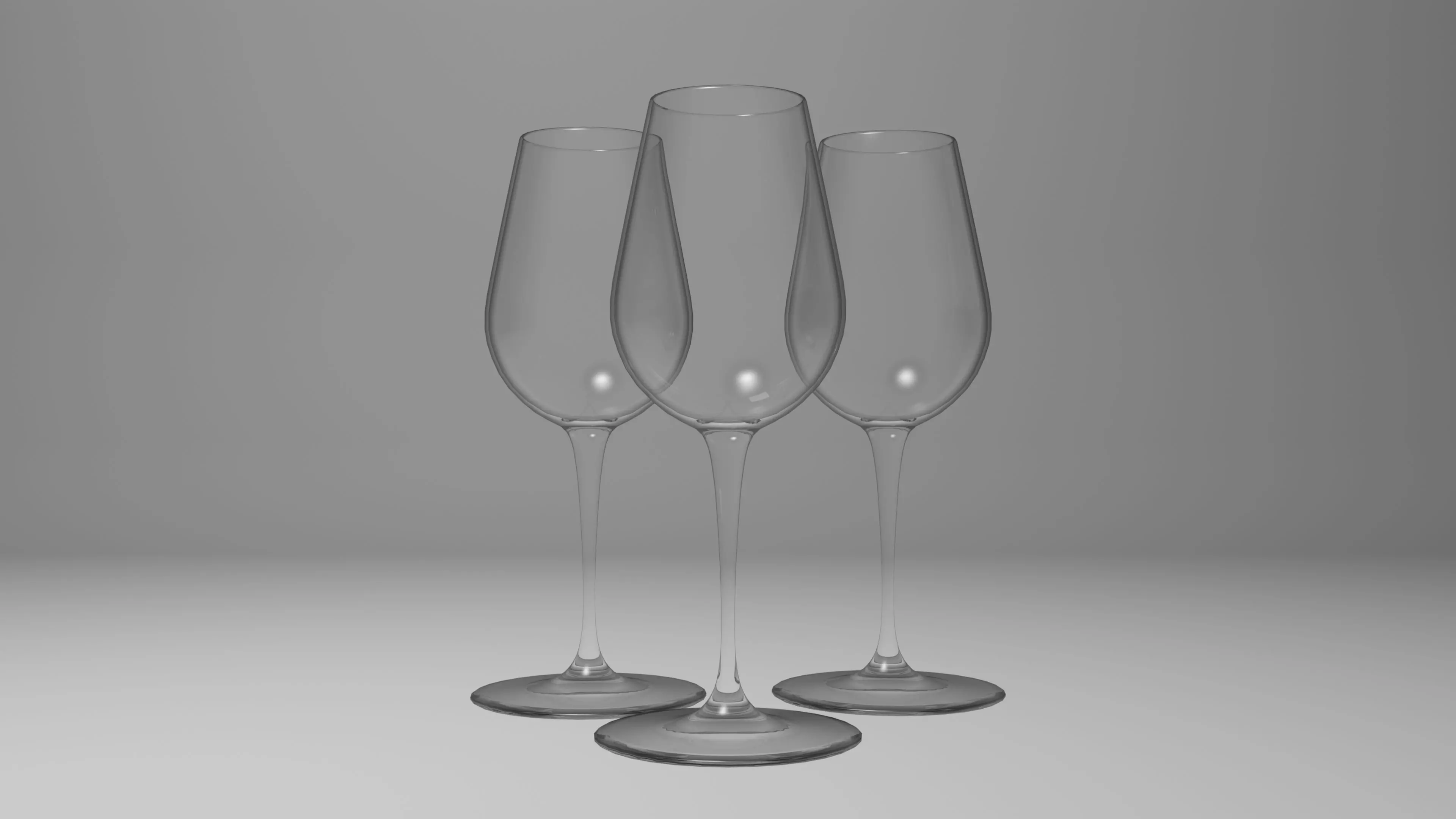Wine Glass 3D model