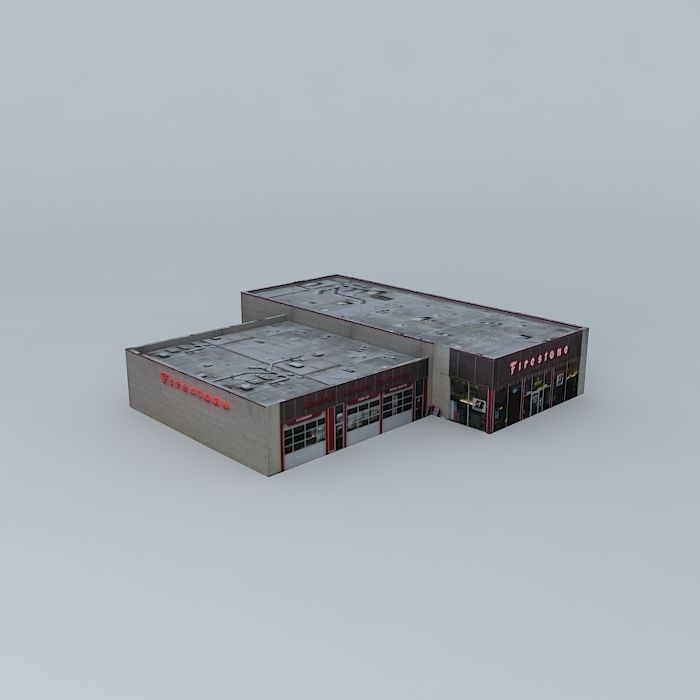 Firestone Tire and Service Center Elizabethtown Free 3D model_2