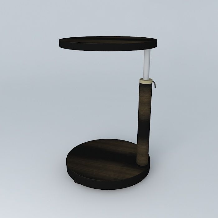 Prima Hughes Chevalier in Bog Oak 3D model_1