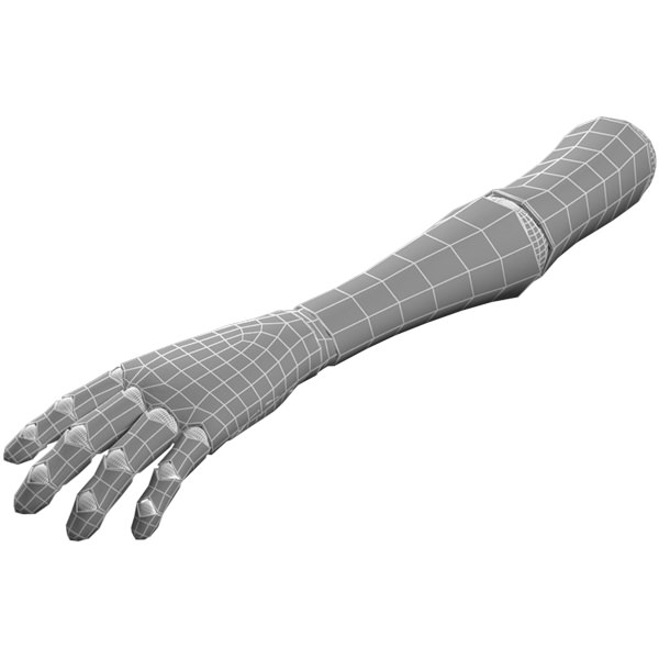 Robot Arm 3D model_3