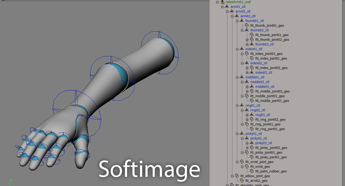 Robot Arm 3D model_6