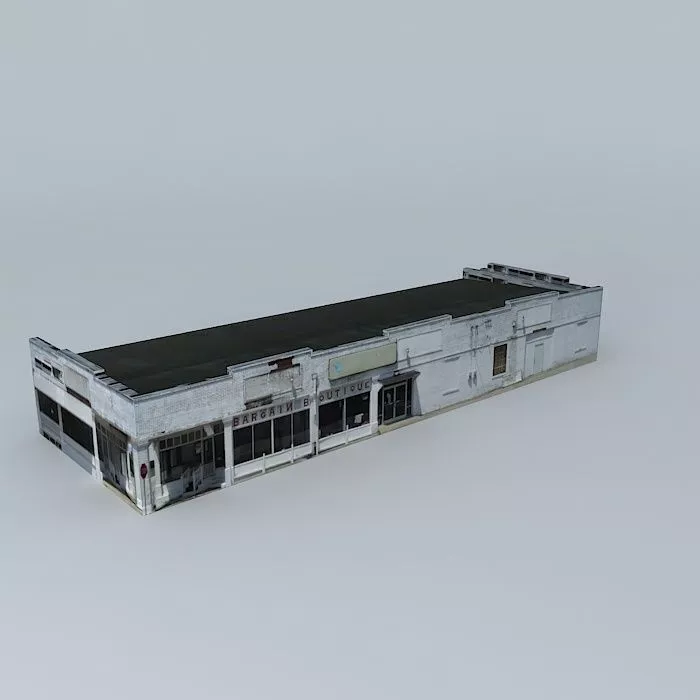 Bargain Boutique Building Hodgenville Free 3D model