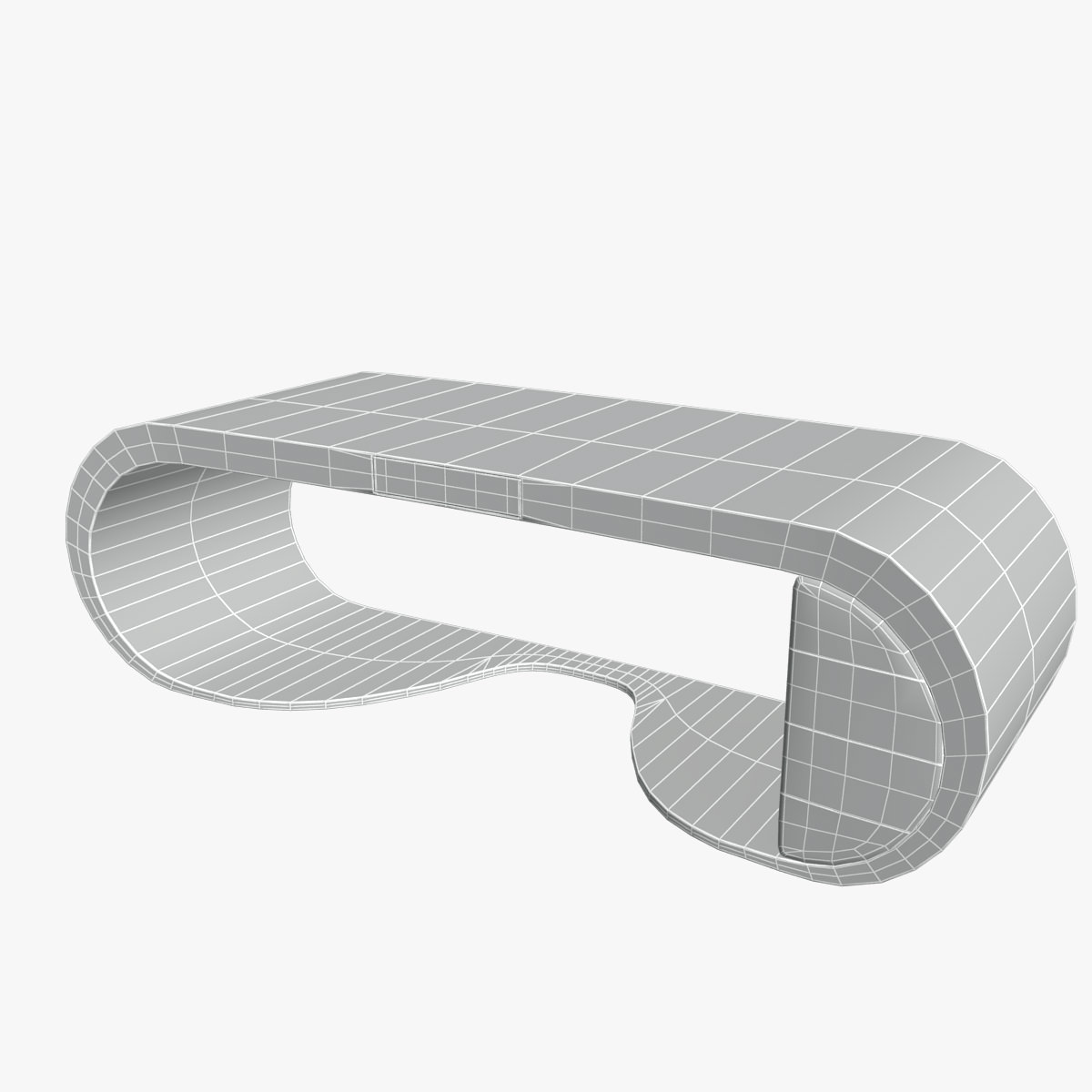 Goggle Desk 3D model_4