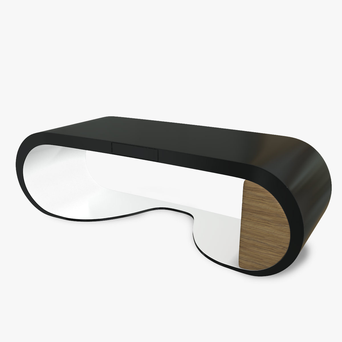 Goggle Desk 3D model_1