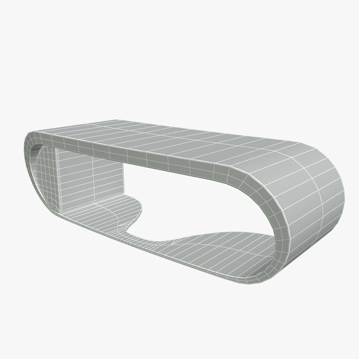 Goggle Desk 3D model_5