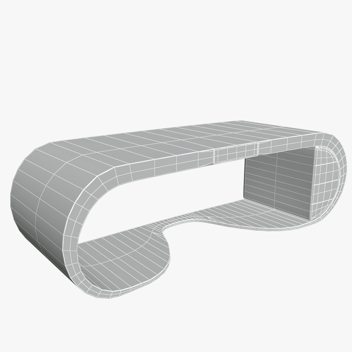 Goggle Desk 3D model_3
