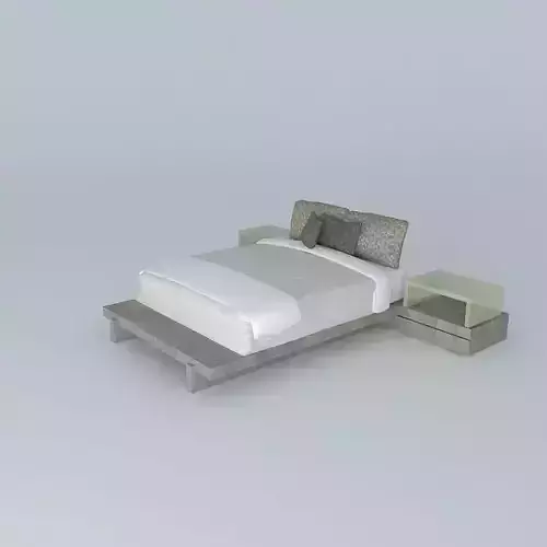 Wood base resin side tables