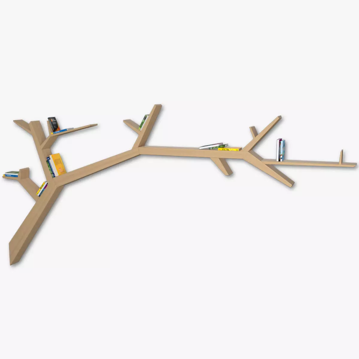 Bookshelf Branch Free 3D model