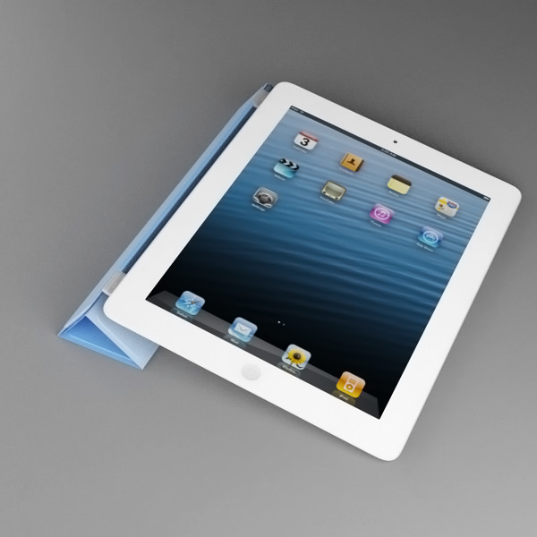 Apple The New iPad with Retina Display 3D model_18