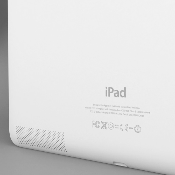 Apple The New iPad with Retina Display 3D model_10