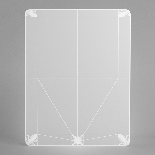 Apple The New iPad with Retina Display 3D model_4