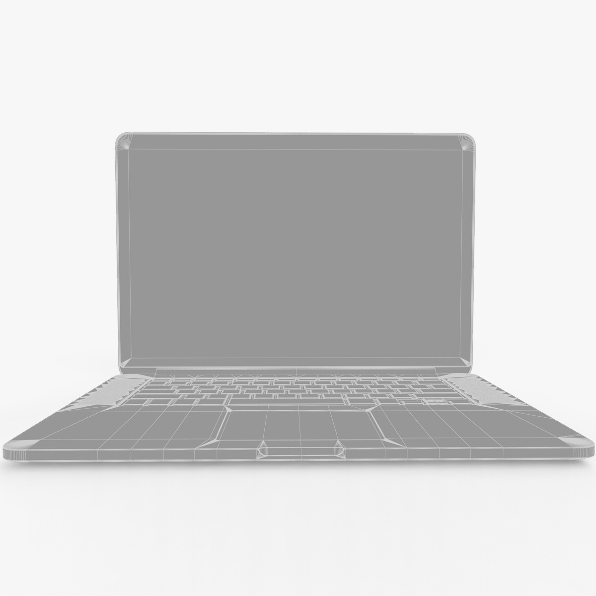 Apple Macbook Pro 13 inch Retina 3D model_1