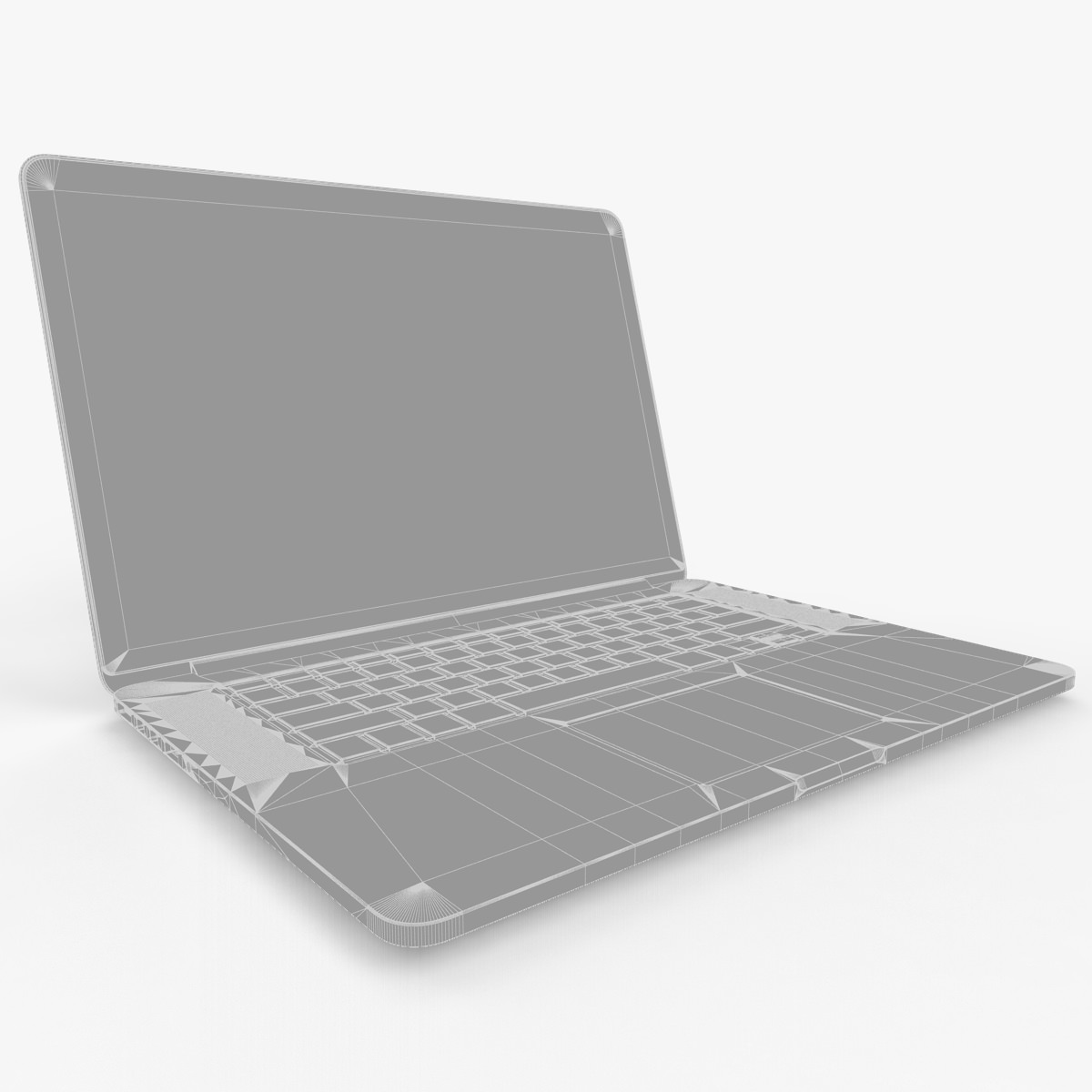 Apple Macbook Pro 13 inch Retina 3D model_3