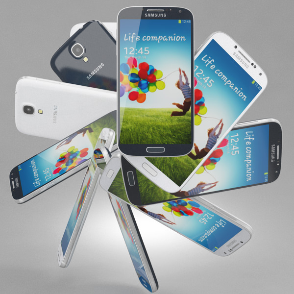 Samsung Galaxy S 4 3D model_1