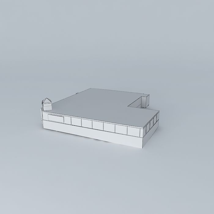 Aldi BM and Matalan Huddersfield Free 3D model_4