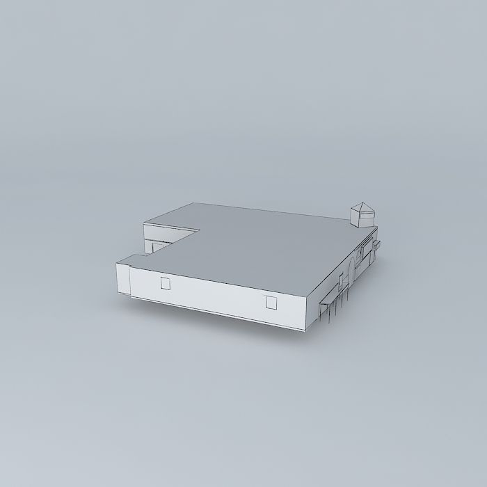 Aldi BM and Matalan Huddersfield Free 3D model_3