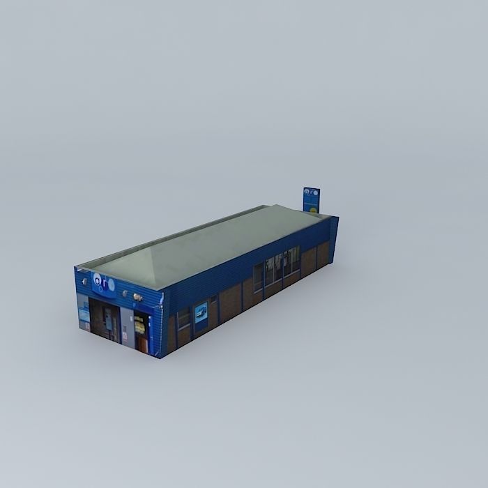 arc Car Wash Bradford Road Huddersfield free 3D model CGTrader